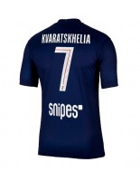 Paris Saint-Germain Khvicha Kvaratskhelia #7 Hjemmedrakt 2025-26 Korte ermer